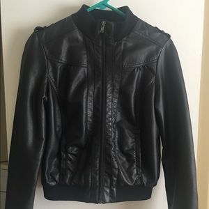 Leather jacket